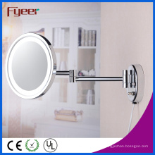 Fyeer Espejo de pared lateral ultra delgado con luz LED